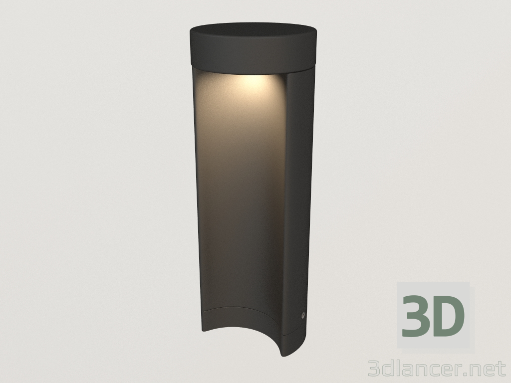 3d model Lámpara LGD-Path-Round90-H250B-7W - vista previa