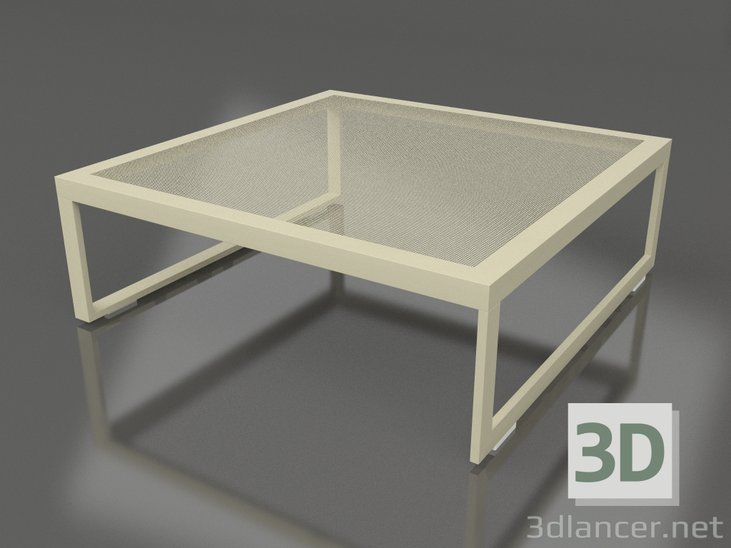 3d model Coffee table 90 (Gold) - preview