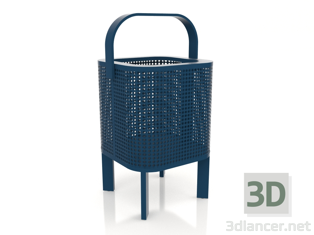 Modelo 3d Caixa para velas 1 (azul cinza) - preview