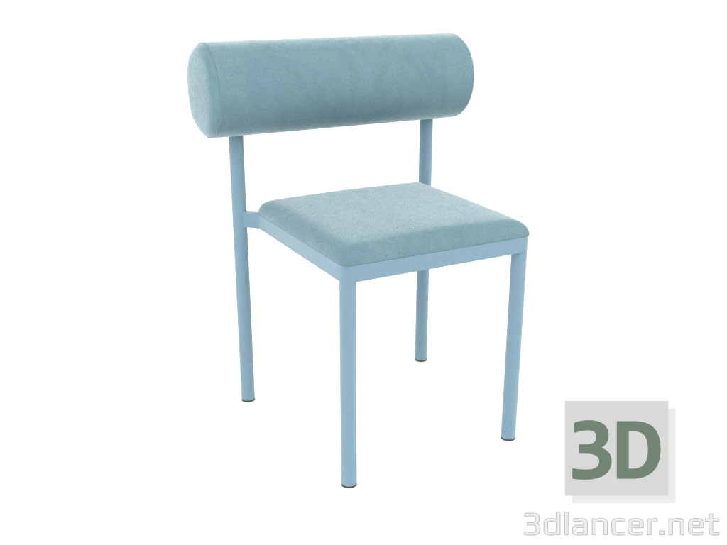 modello 3D Sedia Valyk (RAL 5024) - anteprima