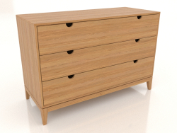 Chest of drawers 1200x500 mm (natural oak)