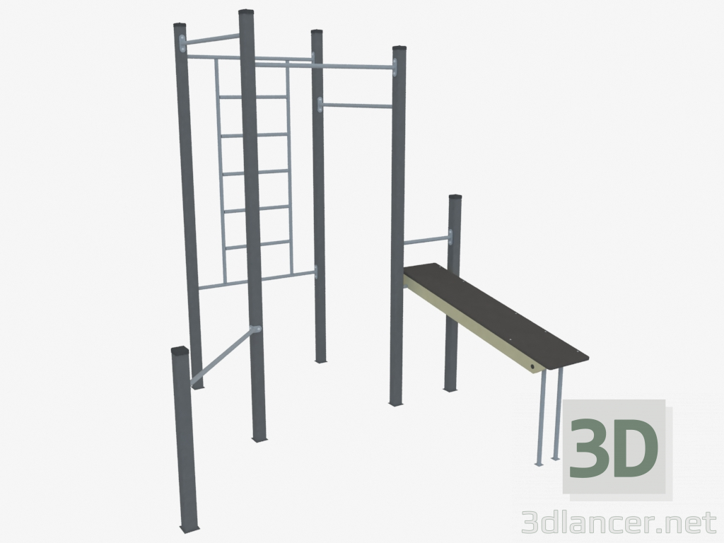 3D modeli Spor kompleksi (WL0030) - önizleme