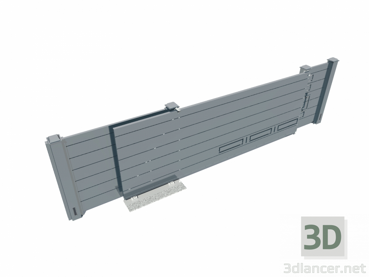 Schiebetore 3D-Modell kaufen - Rendern