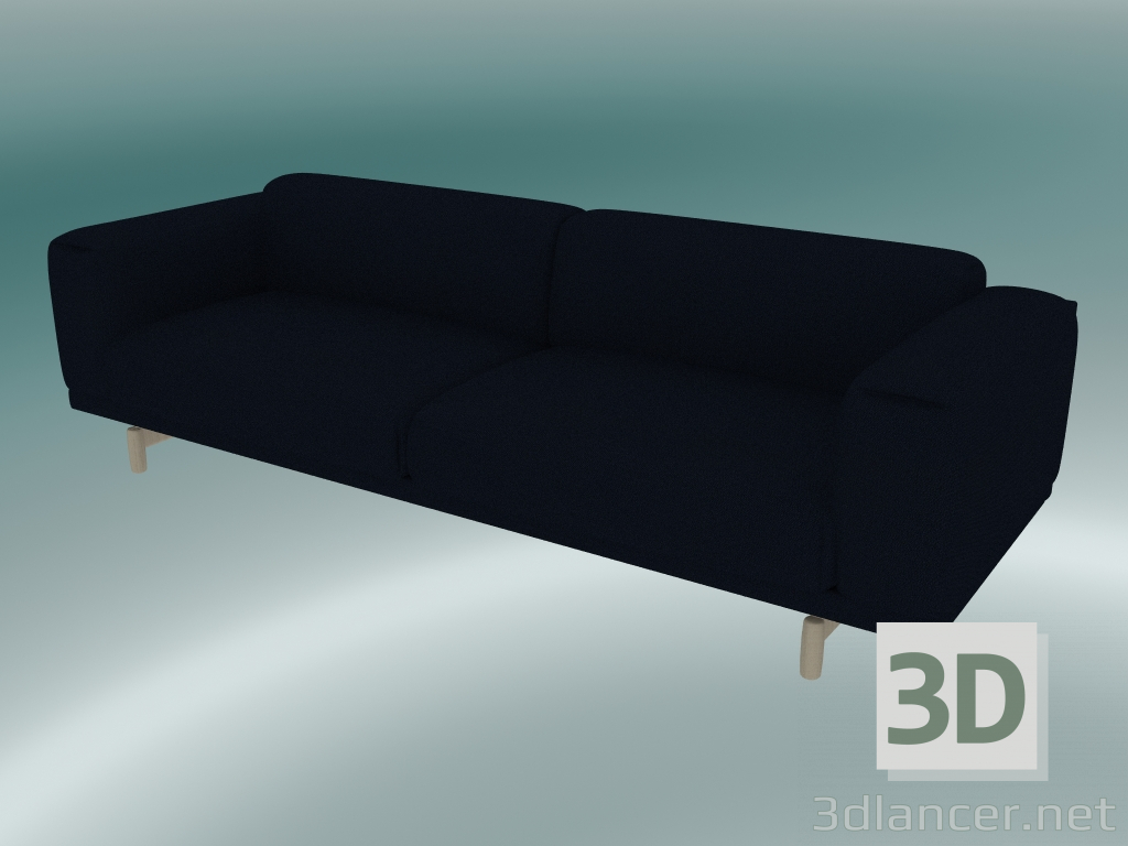 3d model Sofa triple Rest (Vidar 554) - preview