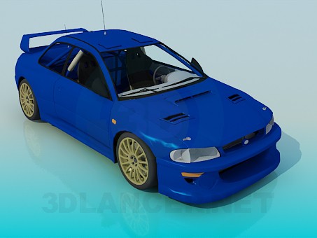 3D Modell Subaru impreza - Vorschau