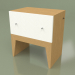 modello 3D Comodino STILL NEW (freza shevron ral 9003 dub) - anteprima