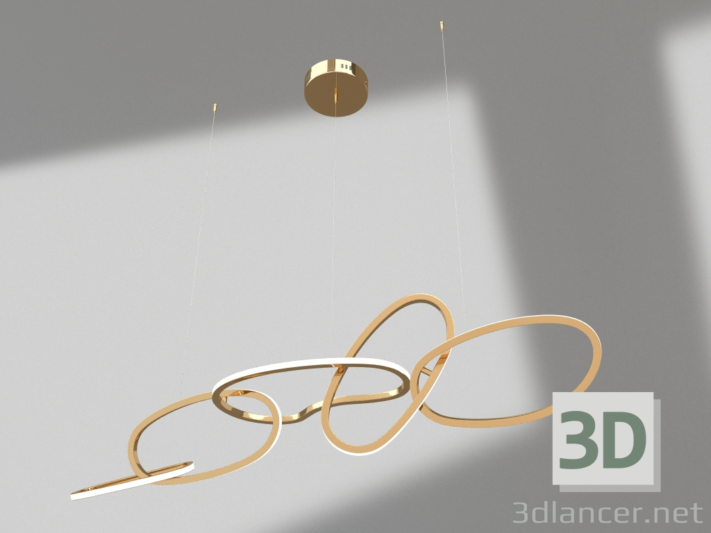 modello 3D Lampadario Sen (07609-5A,33) - anteprima