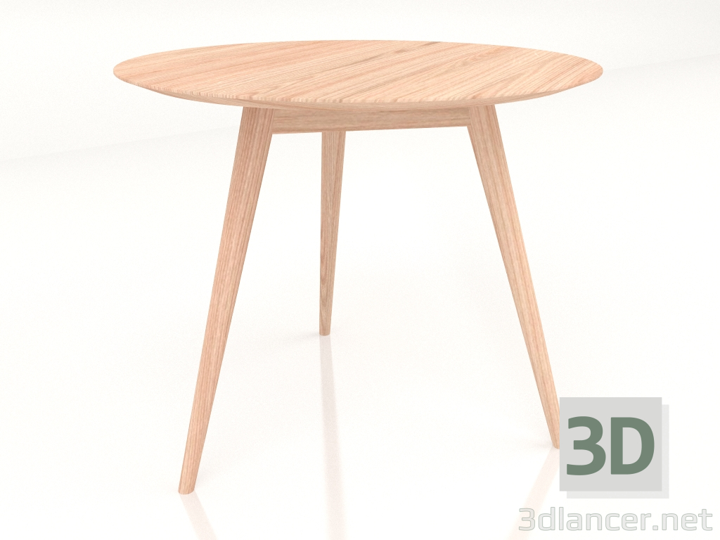 3D Modell Esstisch Stafa rund 90 - Vorschau