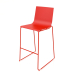 Modelo 3d Banqueta alta modelo 1 (Vermelho) - preview