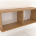 modèle 3D Étagère suspendue SHELF (ouverte) 1000 mm (chêne naturel) - preview
