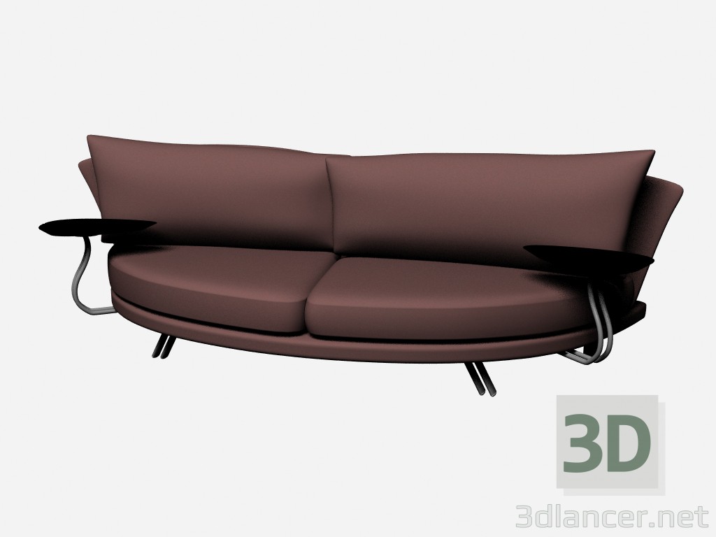 3D Modell Sofa Super Roy 6 - Vorschau