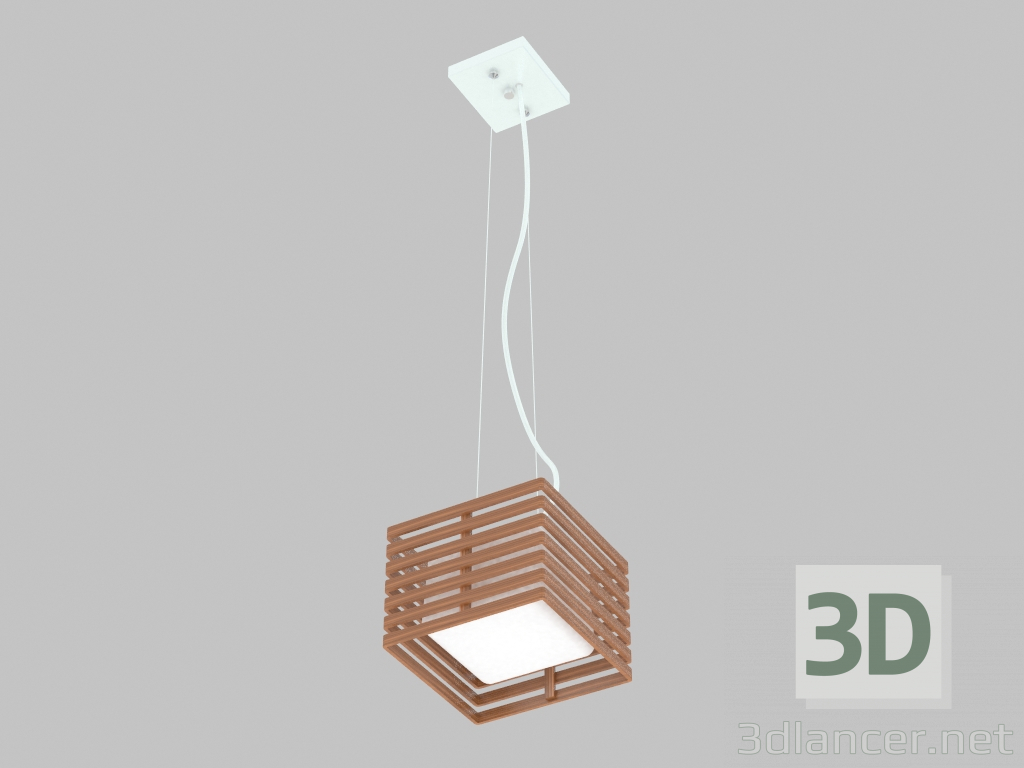 modello 3D Orient Lampadario (1673-1P) - anteprima