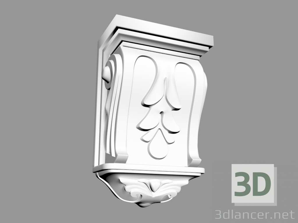 3d model Bracket (КР9) - preview