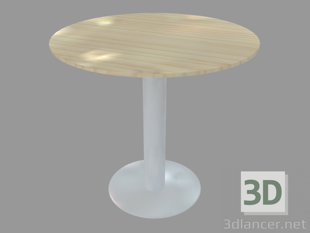 3d model Dining table (ash D80) - preview