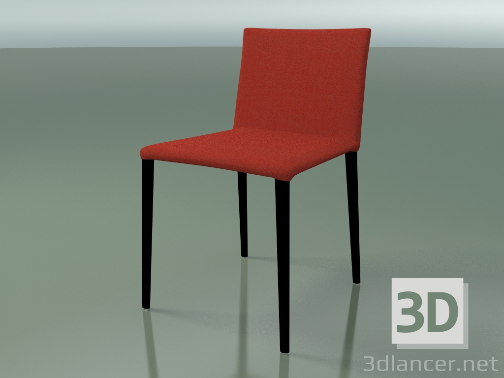 modello 3D Sedia 1707 (H 77-78 cm, con rivestimento in tessuto, V39) - anteprima