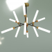 Modelo 3d Lustre suspenso Alvin 70120 12-800 (preto) - preview