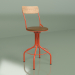 modèle 3D Tabouret de bar Vigneron (rouge) - preview