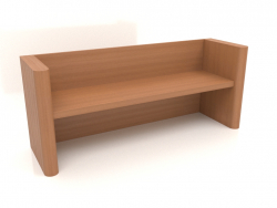 Bench VK 07 (1800x524x750, wood red)