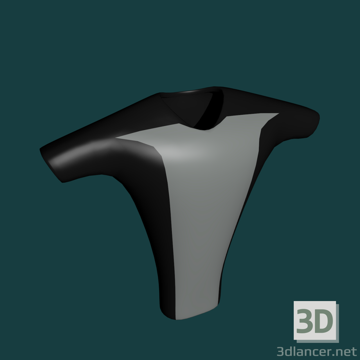 modello 3D di Maglietta comprare - rendering