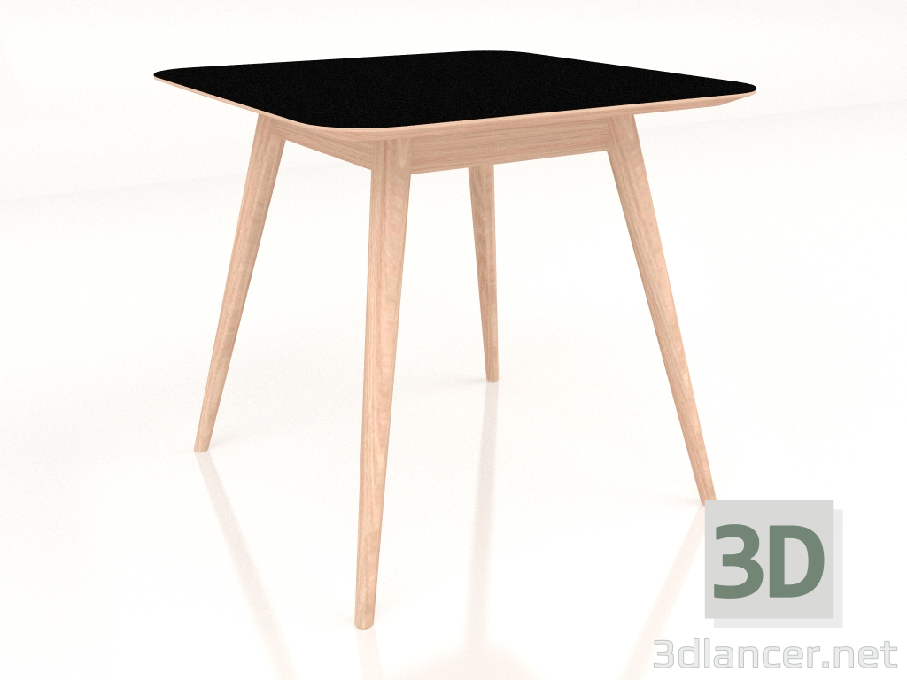 3d model Mesa de comedor Stafa 80x80 (Nero) - vista previa