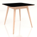 3d model Dining table Stafa 80X80 (Nero) - preview