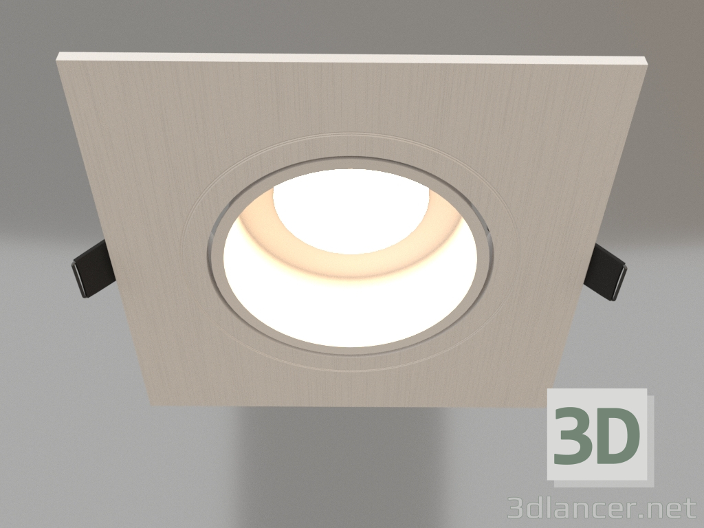 3d model Recessed luminaire (6837) - preview