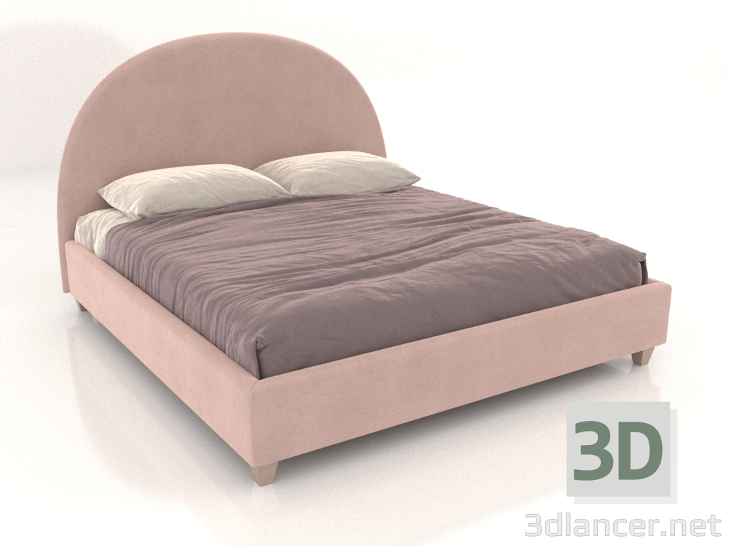Modelo 3d Cama Luna - preview