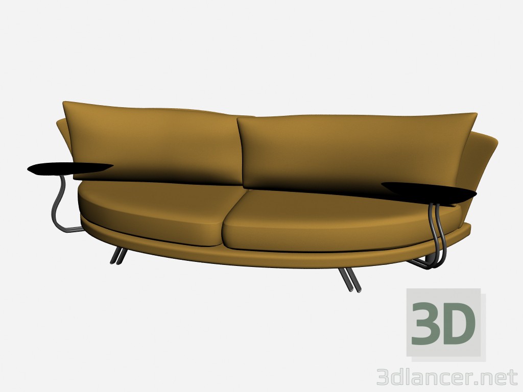 3D Modell Sofa Super Roy 7 - Vorschau