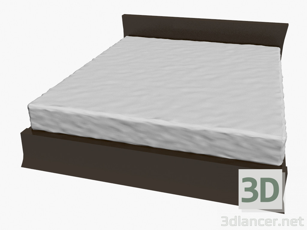 Modelo 3d Cama de casal Osíris - preview