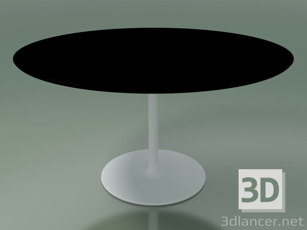 3d model Mesa redonda 0635 (H 74 - D 134 cm, F02, V12) - vista previa