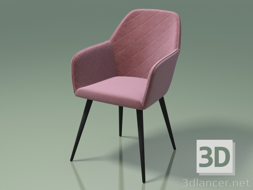 3d model Sillón Antiba (112921, granada) - vista previa