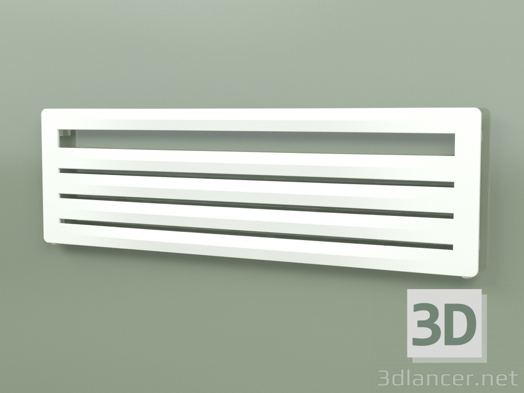 3d model Barra de toalla con calefacción Aero HG (WGARG045150-SX, 455х1500 mm) - vista previa