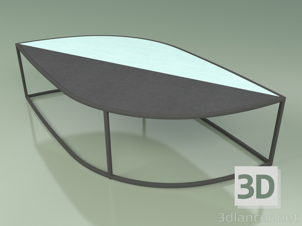 Modelo 3d Mesa de centro 002 (Glazed Gres Storm-Water, Metal Smoke) - preview