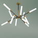 Modelo 3d Lustre suspenso Alvin 70120 12-900 (preto) - preview