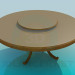 3d model Round table - preview