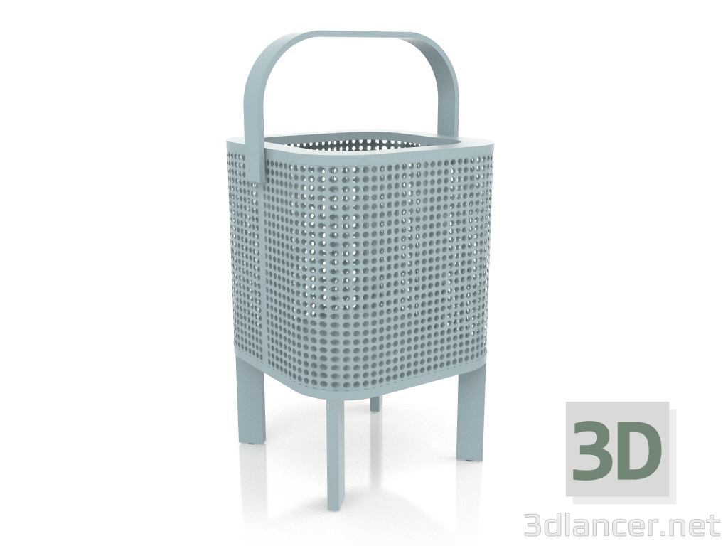 3d model Caja para velas 1 (Azul gris) - vista previa