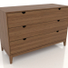 3d model Cajonera 1200x500 mm (nogal claro) - vista previa