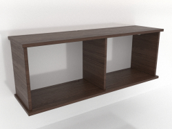 Étagère suspendue SHELF (ouverte) 1000 mm (noyer foncé)
