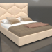 3d model Soft bed Martina - preview