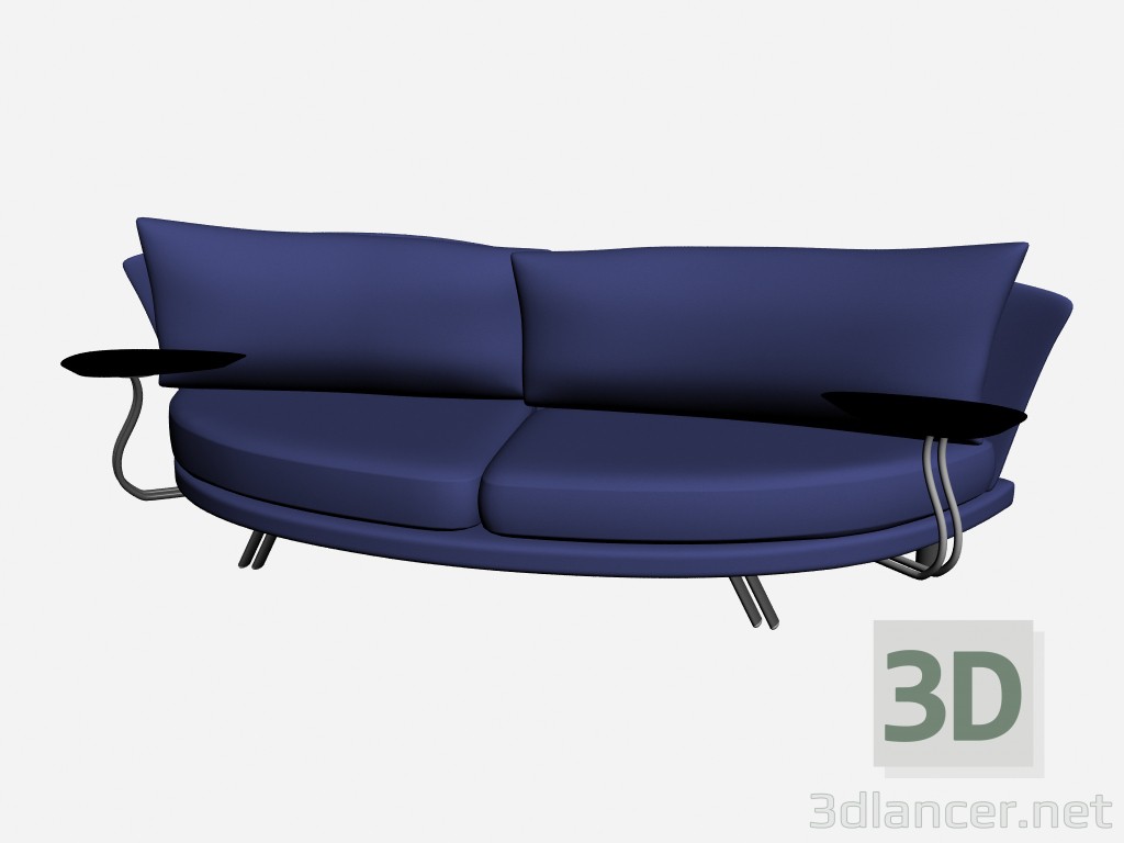 3D Modell Sofa Super Roy 8 - Vorschau