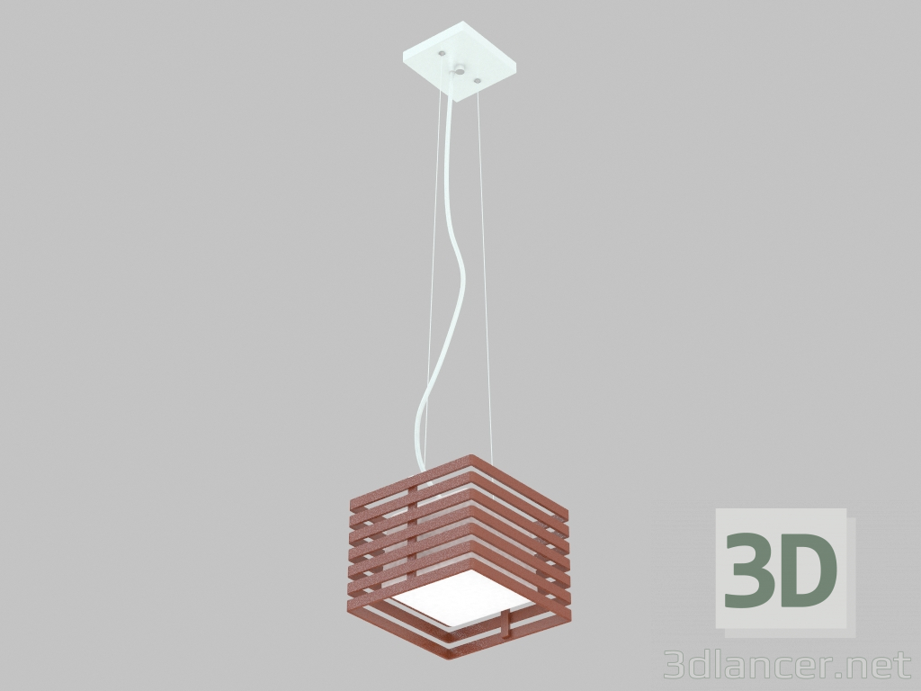 modello 3D Orient Lampadario (1674-1P) - anteprima