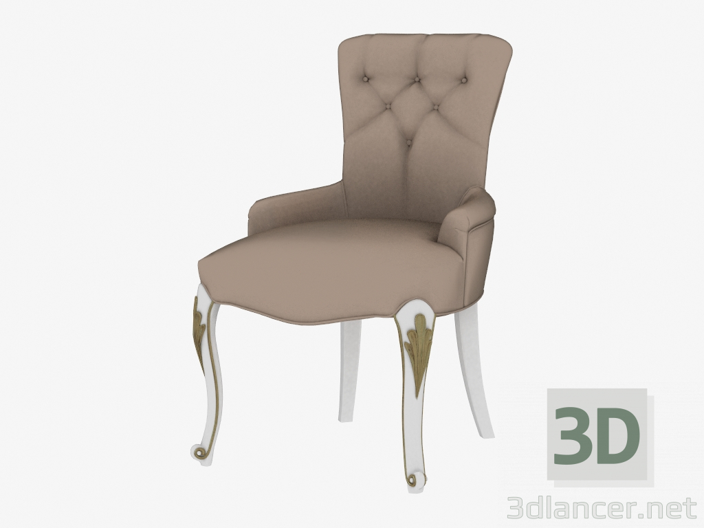 3d model Silla con brazos (12436) - vista previa