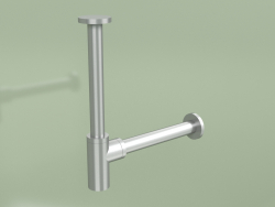 Stainless steel washbasin siphon (SI006, AS)