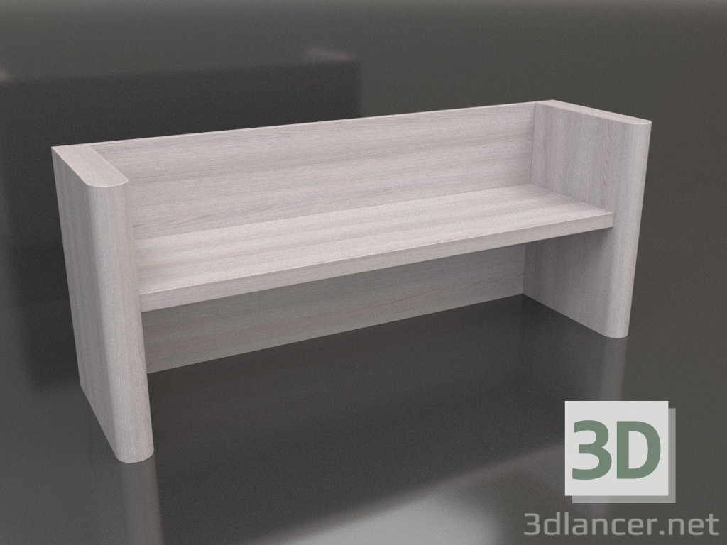 modèle 3D Banc VK 07 (1800х524х750, bois clair) - preview