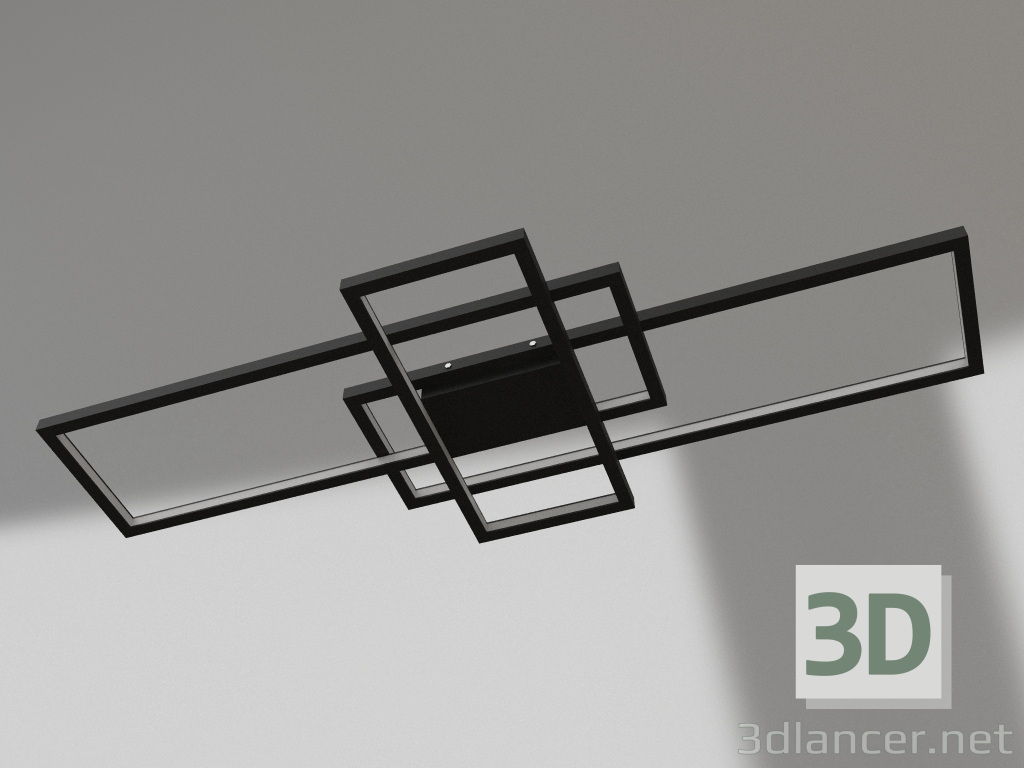 modello 3D Lampadario LED Lind (07610-1) - anteprima