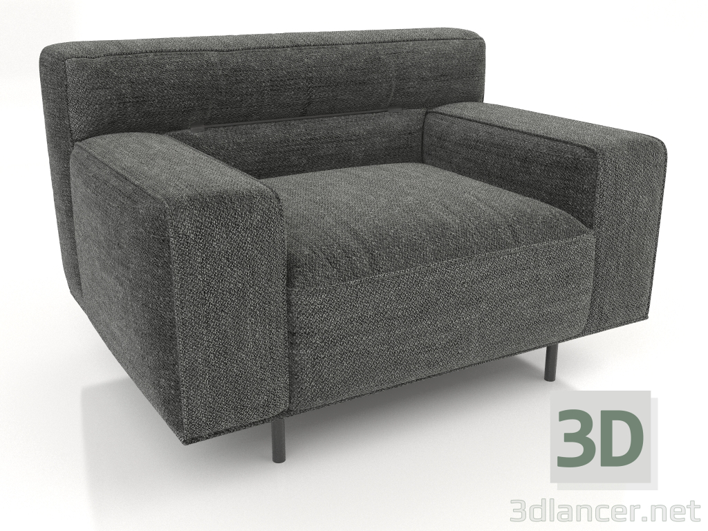 3d model Armchair CAMERTON (Brugal 95) - preview