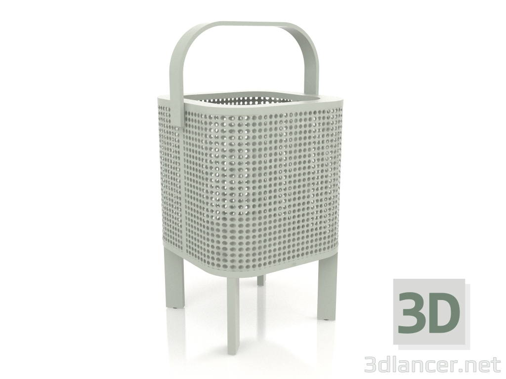 3d model Caja para velas 1 (Gris cemento) - vista previa