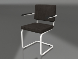 Ridge Rib Armchair (Grey)