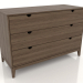 modèle 3D Commode 1200x500 mm (frêne éclairé noyer) - preview