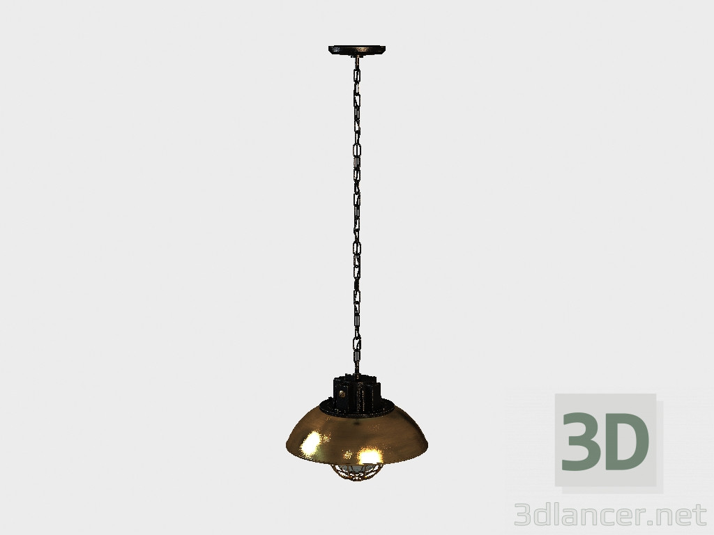 3d модель Светильник потолочный ASTOR CHANDELIER (CH099-1-BRS) – превью